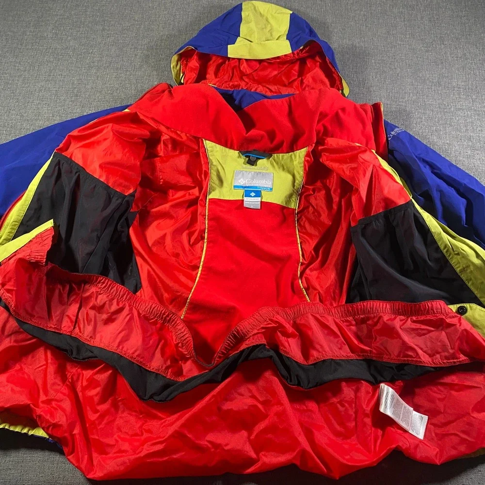 Columbia Titanium Ski‎ Jacket Interchange Waterproof Breathable Women L 3-In-1